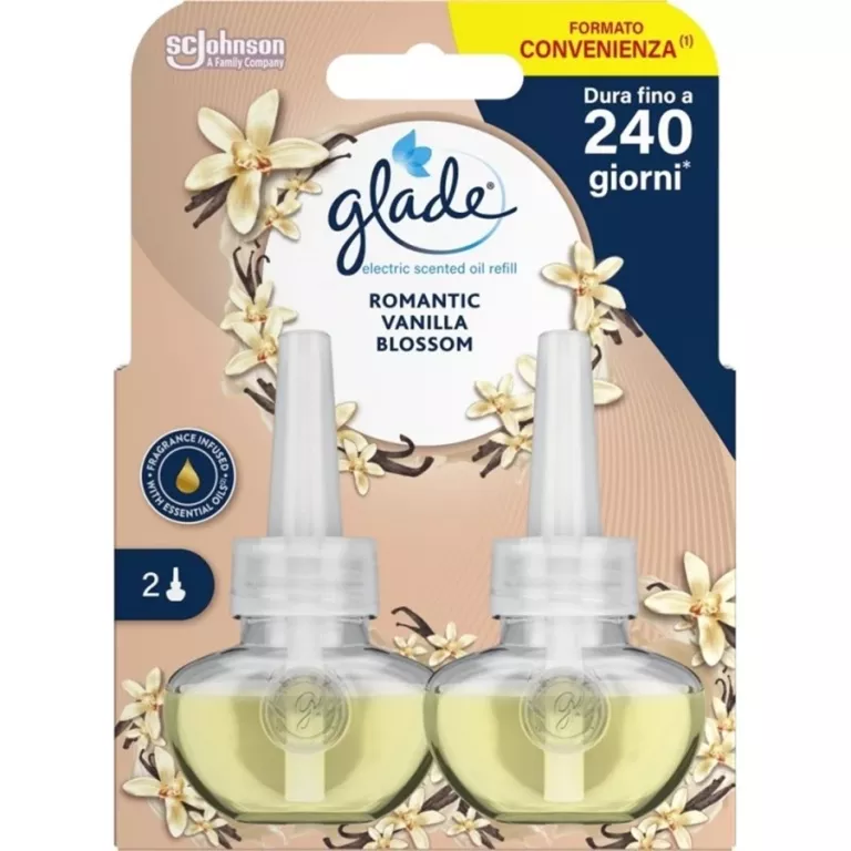 GLADE ZAPAS DO ODŚWIEŻACZA ELEKTRYCZNEGO ROMANTIC VANILLA BLOSSOM 2X20ML