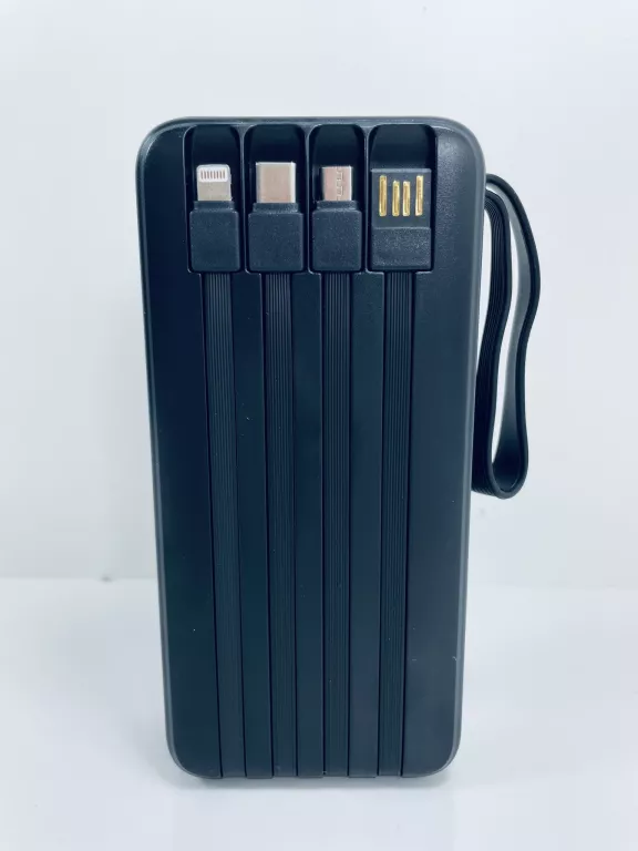 POWERBANK 4 KABLE DO ŁADOWANIA