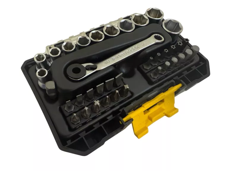 STANLEY KOMPAKTOWY ZESTAW 1/4" 37SZT