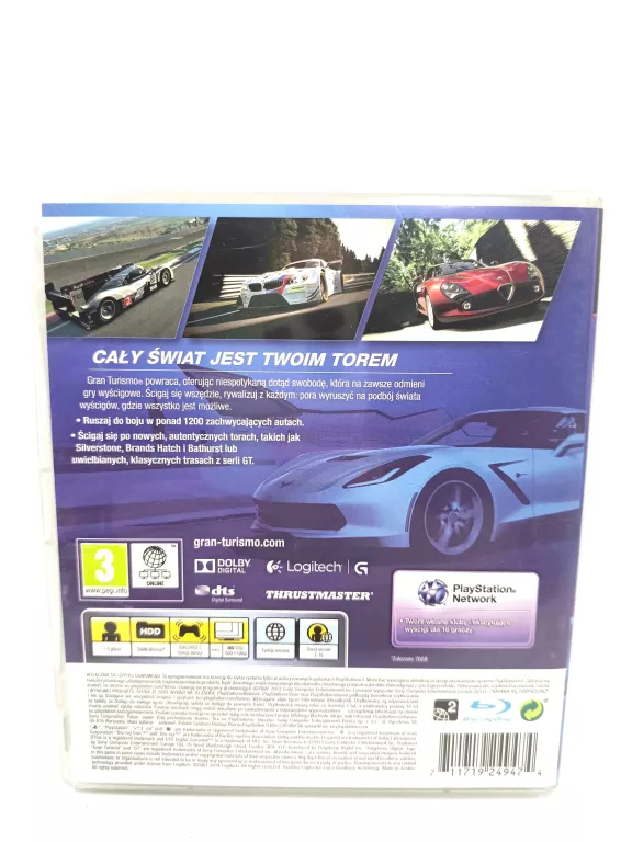GRA NA PS3 GRAN TURISMO 6