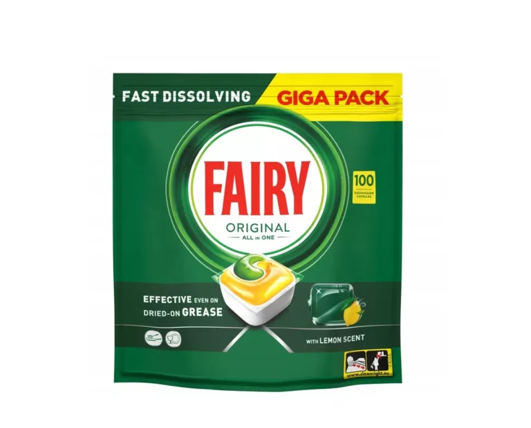FAIRY ORIGINAL ALL-IN-1 TABLETKI ZMYWARKI 100SZT