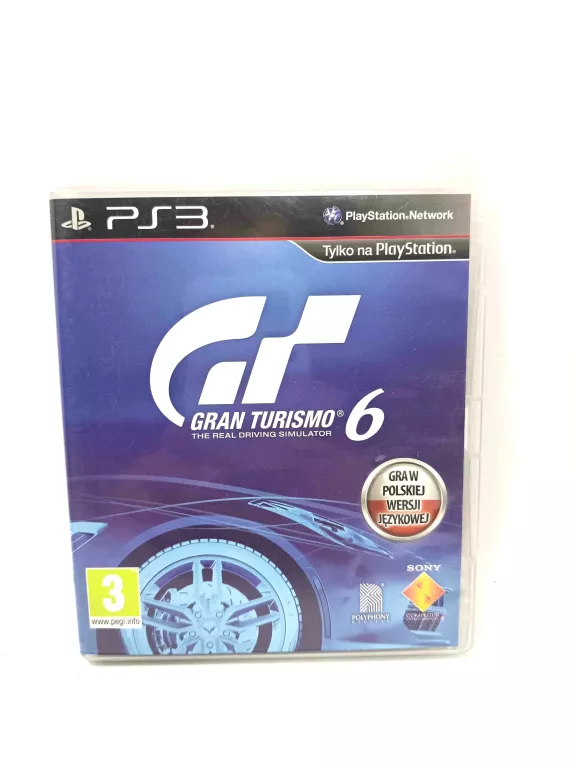 GRA NA PS3 GRAN TURISMO 6