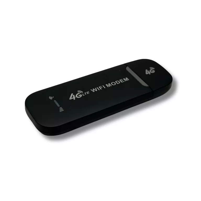 PRZENOŚNY FDD LTE 150 MB/S USB 4G DONGLE BEZPRZEWODOWY ROUTER WI-FI CZARNY