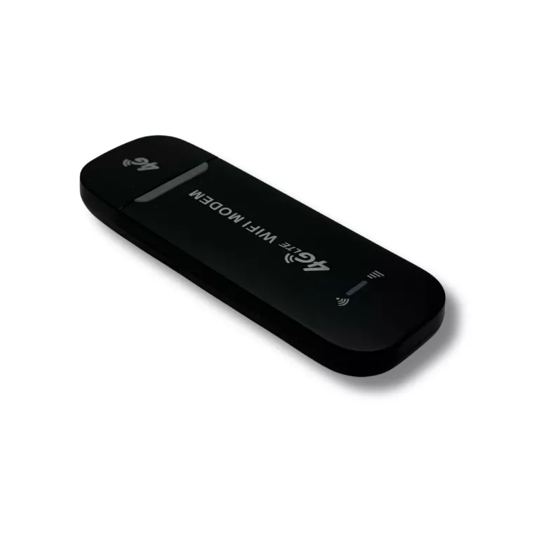 PRZENOŚNY FDD LTE 150 MB/S USB 4G DONGLE BEZPRZEWODOWY ROUTER WI-FI CZARNY