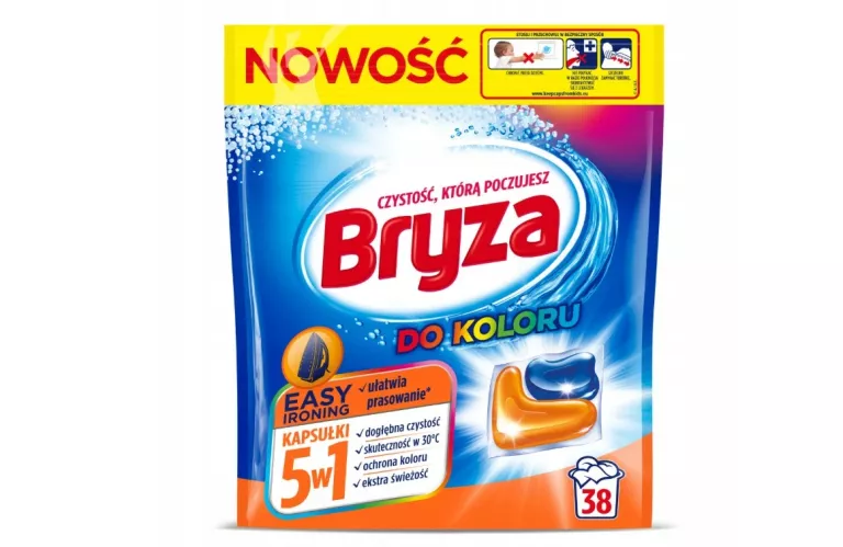 KAPSUŁKI DO PRANIA BRYZA 38 SZT.