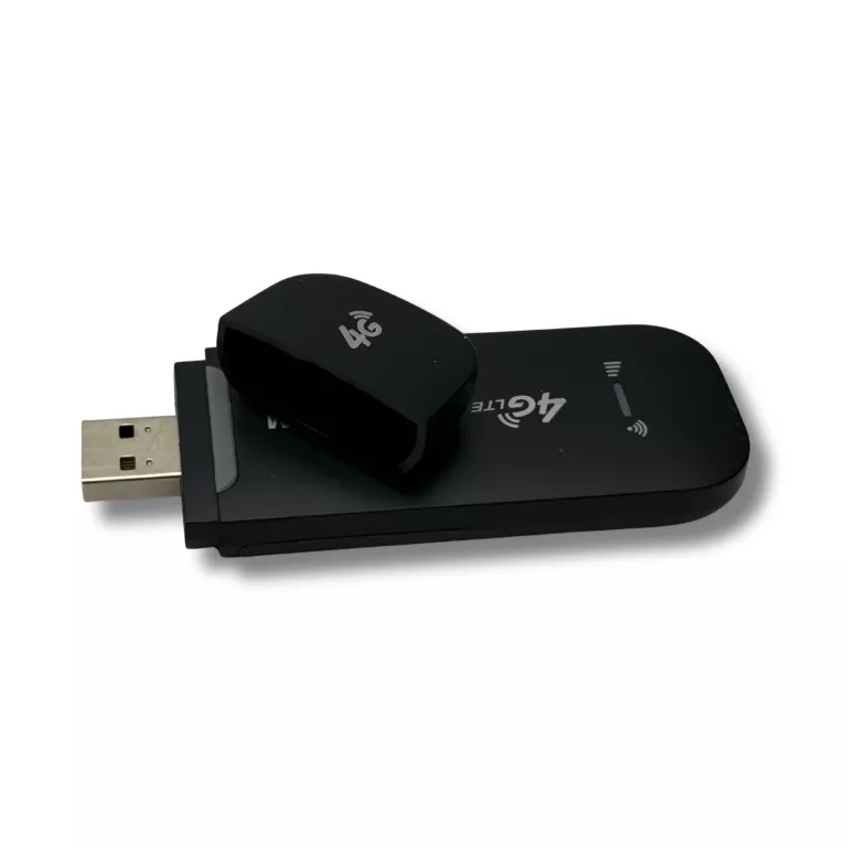 PRZENOŚNY FDD LTE 150 MB/S USB 4G DONGLE BEZPRZEWODOWY ROUTER WI-FI CZARNY