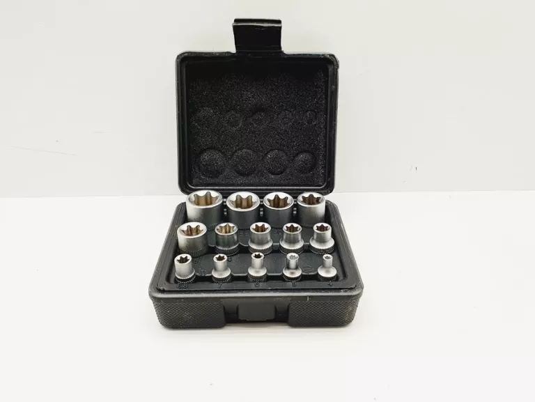 BASS ZESTAW NASADEK TORX NASADKI GWIAZDKI E4-E24