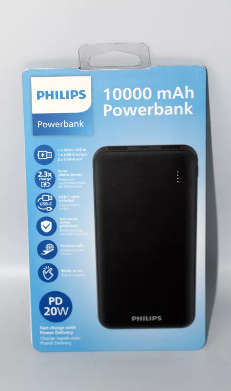POWERBANK PHILIPS 10000MAH