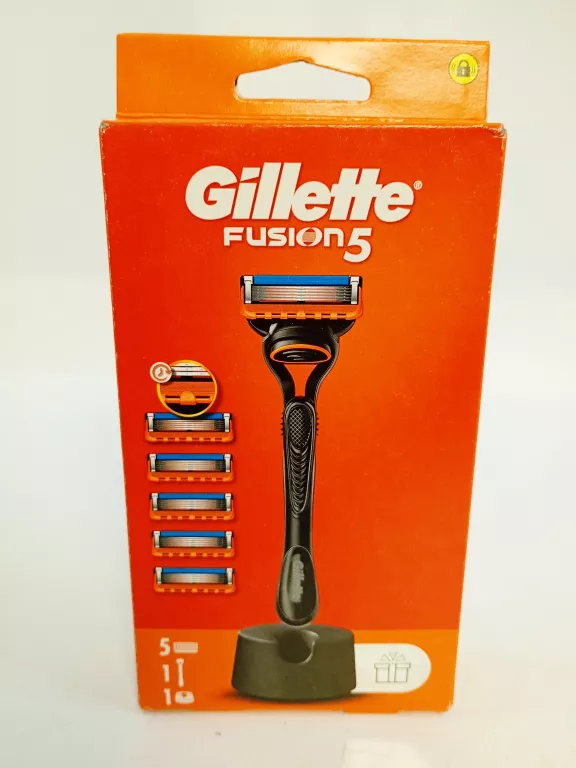 GOLARKA GILLETTE FUSION5 + 5 OSTRZY + STOJAK