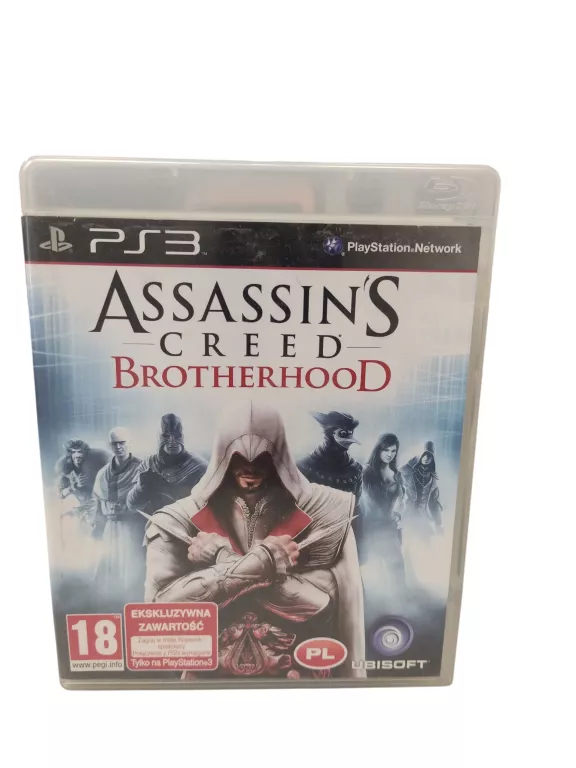 GRA PS3 ASSASSINS CREED BROTHERHOOD PLAYSTATION 3 (PS3) PUDEŁKOWA