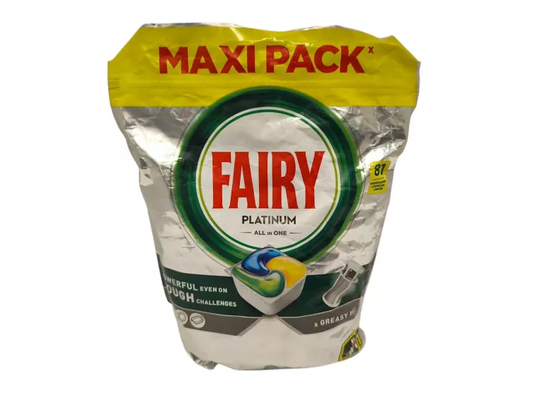 FAIRY PLATINUM ALL IN ONE KAPSUŁKI DO ZMYWARKI CYTRYNA 81 SZT.