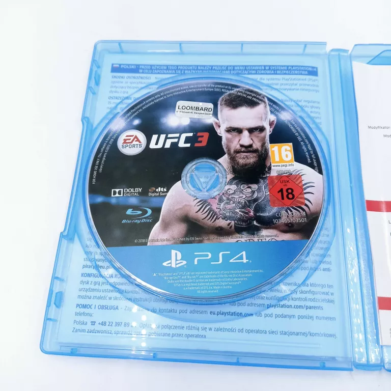 EA SPORTS UFC 3 PLAYSTATION 4