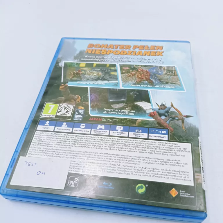 GRA KNACK PS4