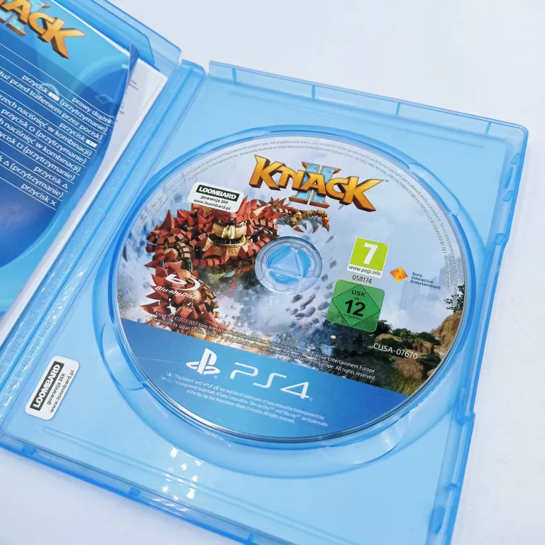 GRA KNACK PS4