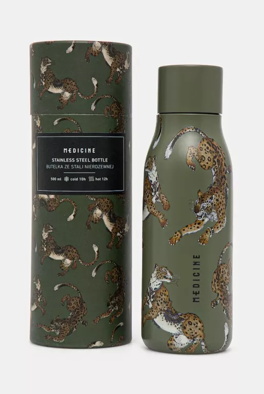 MEDICINE BUTELKA ZE STALI NIERDZEWNEJ TYGRYSY 500 ML
