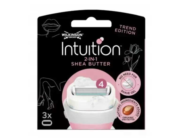 WILKINSON WOMEN INTUITION SHEA BUTTER WKŁADY 3 SZT