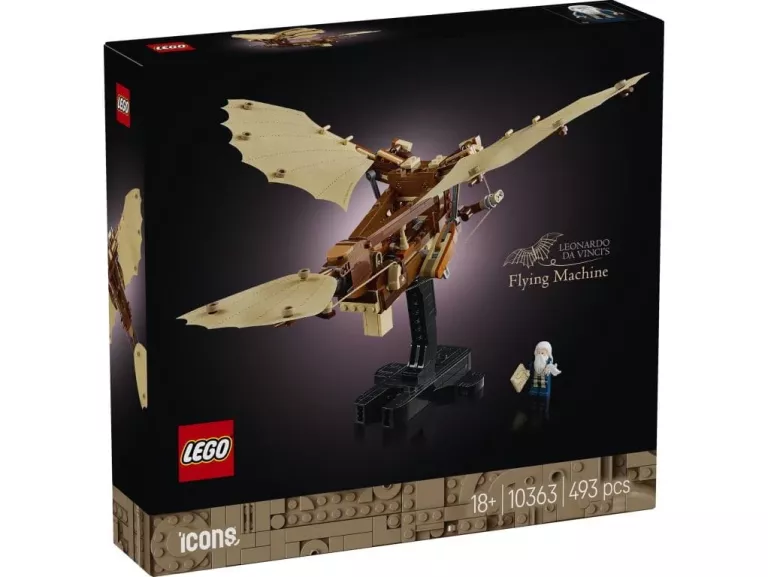 LEGO 10363 ICONS MASZYNA LATAJĄCA LEONARDA DA VINCI