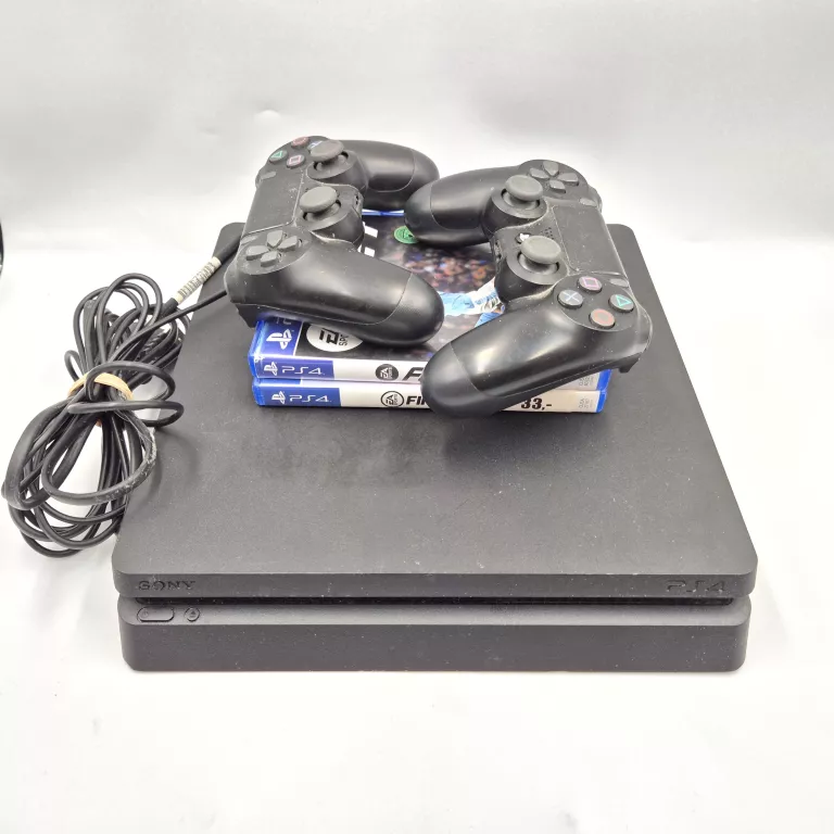 KONSOLA SONY PLAYSTATION 4 SLIM 1TB CUH-2116B PS4 + 2 PADY