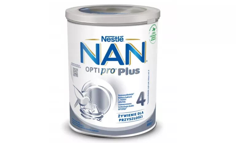 MLEKO MODYFIKOWANE MLEKO NESTLE NAN OPTIPRO 4 PLUS 800G