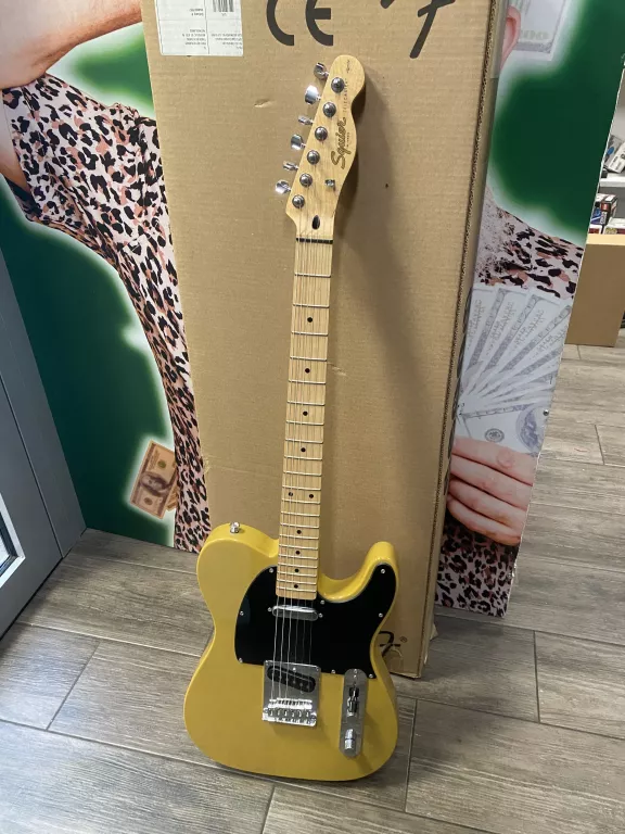 GITARA ELEKTRYCZNA SQUIER SONIC TELE MN BUTTERSCOTCHB