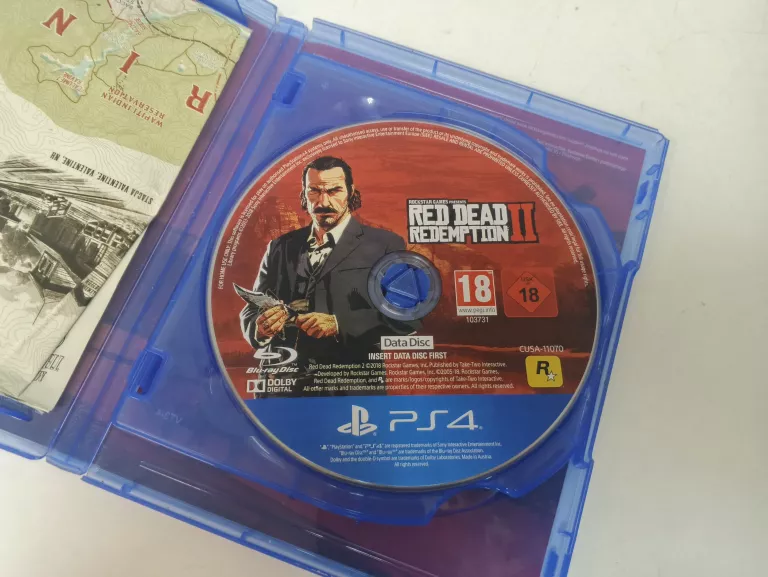 GRA PS4 RED DEAD REDEMPTION II