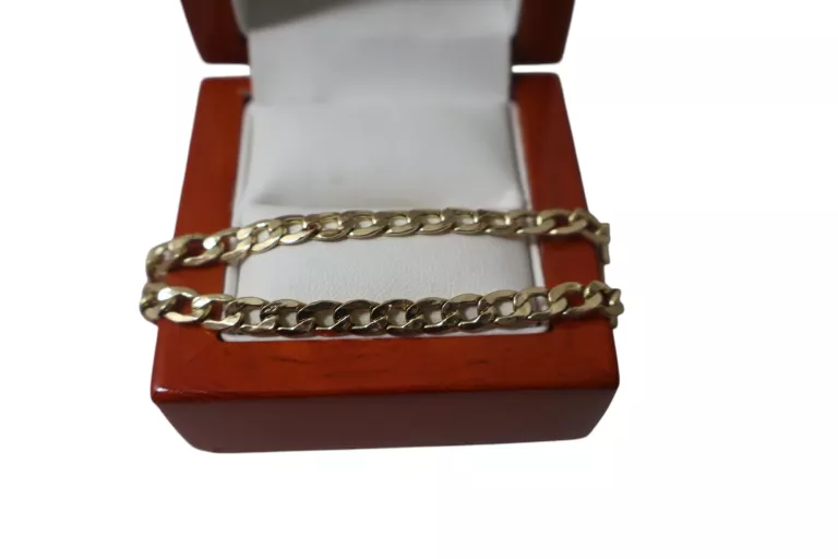 PIĘKNA ZŁOTA BRANSOLETKA PANCERKA 585 3,33 G.
