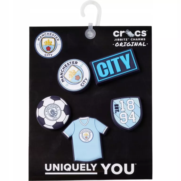 CROCS PRZYPINKI DO OBUWIA DZIECIĘCE MANCHESTER CITY