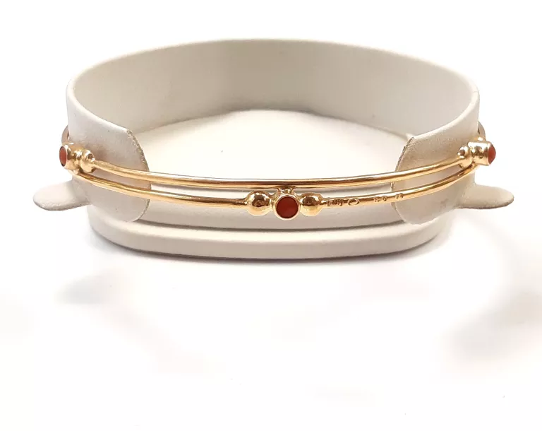 ZŁOTA SZTYWNA BRANSOLETKA 585 9.66G