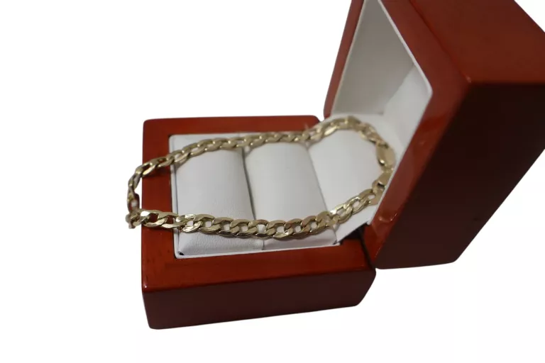 PIĘKNA ZŁOTA BRANSOLETKA PANCERKA 585 3,33 G.