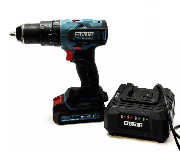 WKRĘTARKA ERBAUER ECD 18 LI-2 AKUMULATOR+ŁADOWARKA!