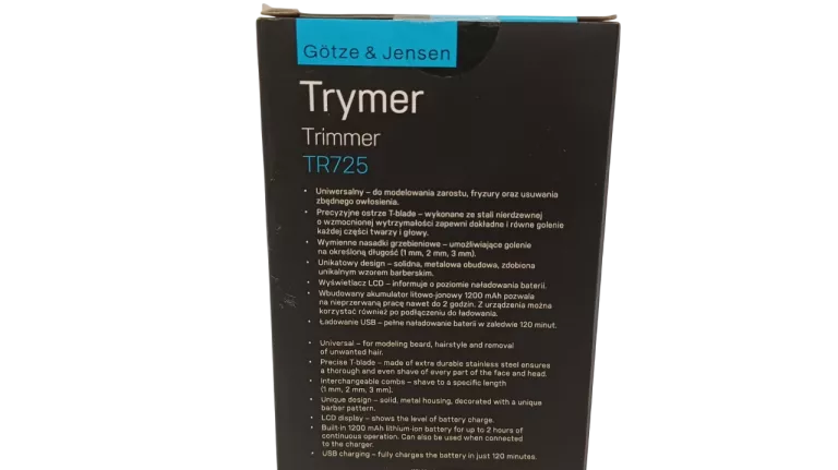 TRYMER GÖTZE & JENSEN TR725