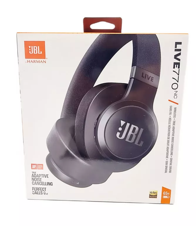 SŁUCHAWKI BT JBL LIVE 770 NC + KOMPLET
