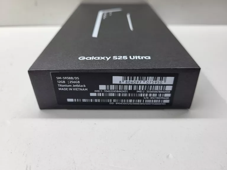SAMSUNG GALAXY S25 ULTRA 256GB ZAPLOMBOWANY GWARANCJA 27.08.2025R.