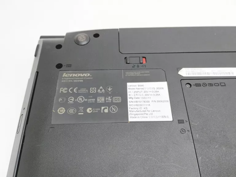 LAPTOP LENOVO B590 INTEL CELERON 8GB RAM/ 120 GB SSD
