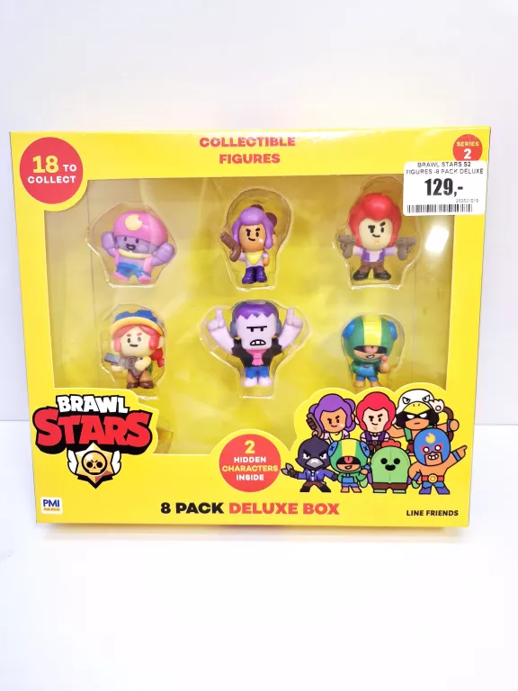 BRAWL STARS S2 FIGURES -8 PACK DELUXE BOX VER.A