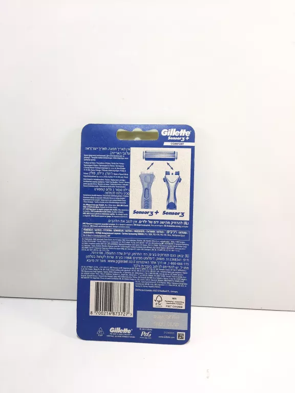 GILLETTE SENSOR 3 +