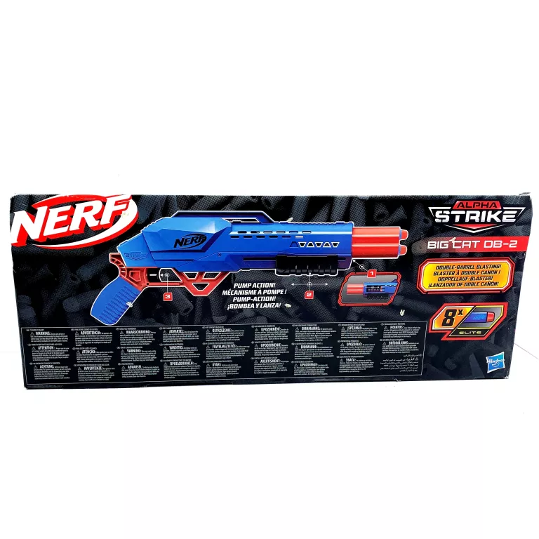 NERF ALPHA STRIKE WYRZUTNIA BIG CAT DB-2 F2463