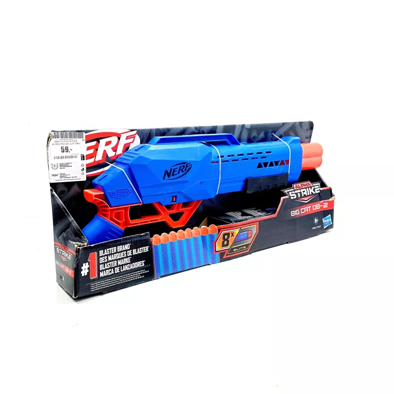 NERF ALPHA STRIKE WYRZUTNIA BIG CAT DB-2 F2463