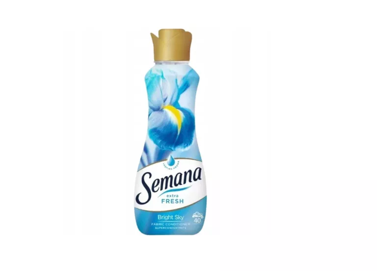 SEMANA EXTRA FRESH PŁYN DO PŁUKANIA PRANIA BRIGHT SKY 0,8L WYDAJNY 40 PRAŃ