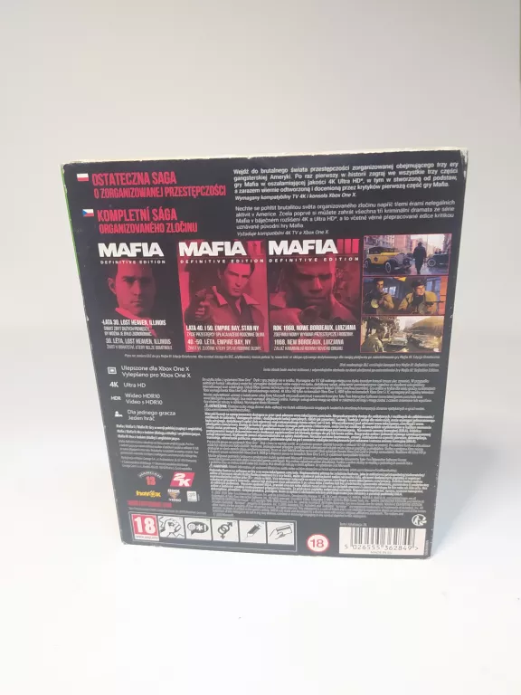 GRA MAFIA TRILOGY X ONE