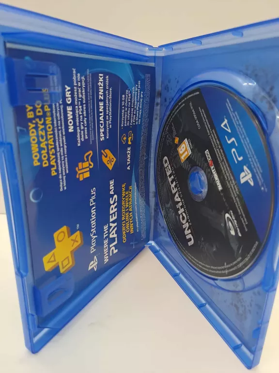 GRA NA PS4 UNCHARTE ZAGINIONE DZIEDZICTWO