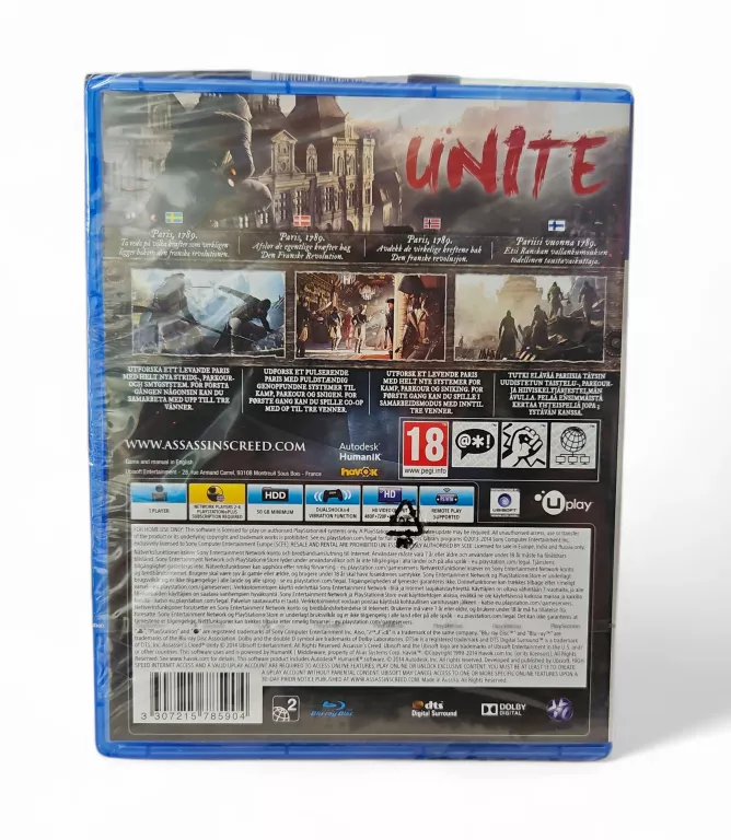 ASSASSINS'S CREED UNITY / PS4