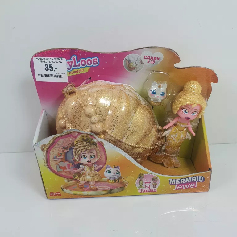 KOOKYLOOS MERMAID JEWEL LALKA TOREBKA