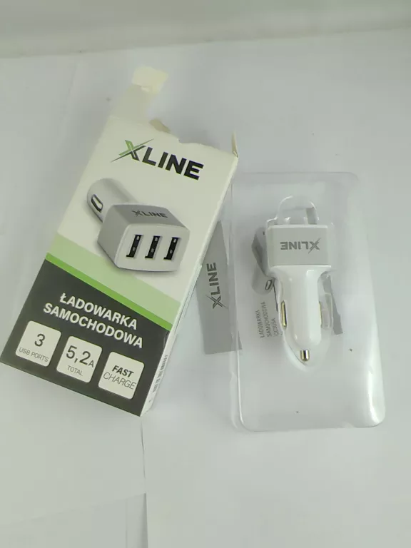 ŁADOWARKA SAMOCHODOWA XLINE 3XUSB