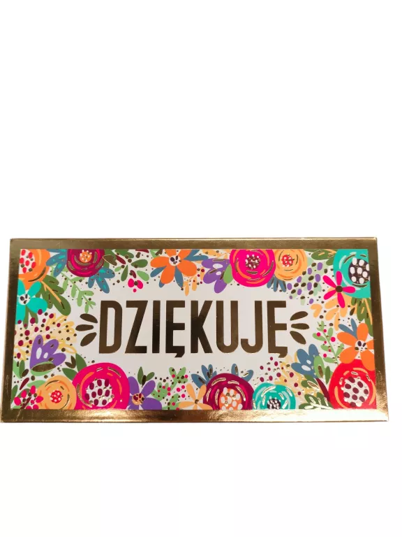 CZEKOLADA MLECZNA NA PREZENT-DZIĘKUJĘ
