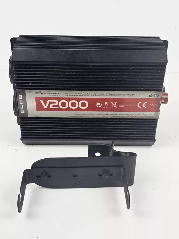 PRZETWORNICA 12V/230V V2000/1000W BLOW