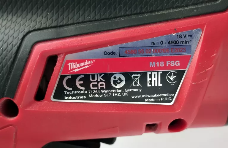 WKRĘTARKA DO PŁYT G-K MILWAUKEE M18 FSG + PODAJNIK CA 55 + 2X AKU 2AH