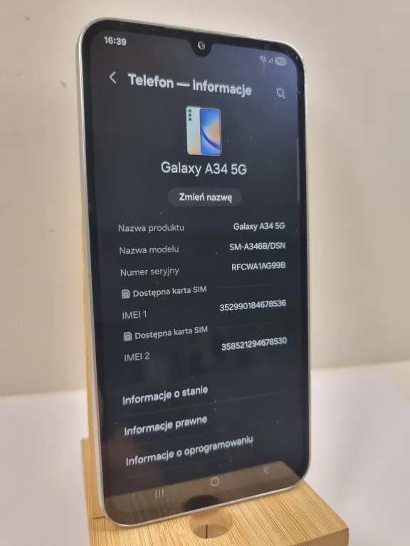 SAMSUNG GALAXY A34 5G 6/128GB