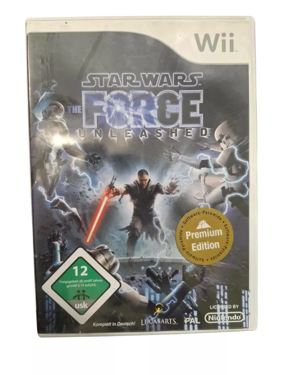 GRA NA WII STAR WARS THE FORCE UNLEASHED