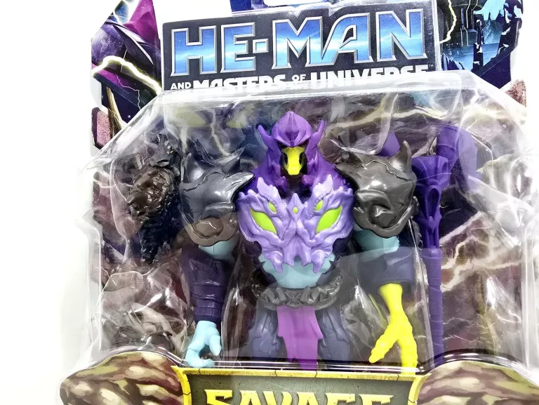HE-MAN WŁADCY WSZECHŚWIATA SAVAGE ETERNIA RUCHOMA FIGURKA MATTEL